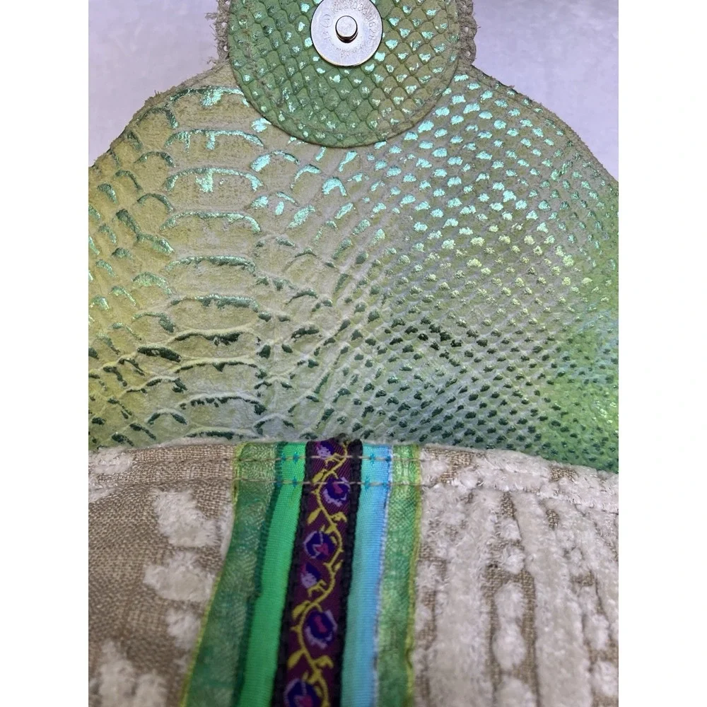 Spencer & Rutherford Vintage Mixed Media Eclectic Purse Bag